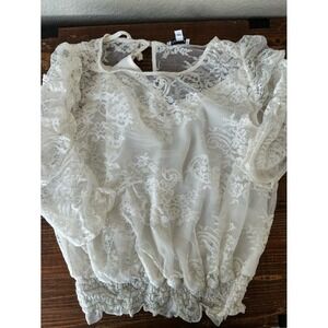 Express‎ Lace Medium Top